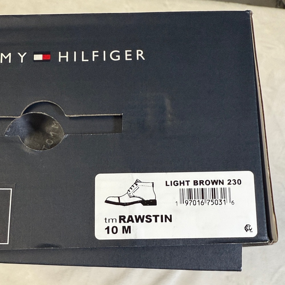 Tommy Hilfiger Men's Rawstin Cap Toe Chukka Boots - Size 10M - Picture 5 of 11